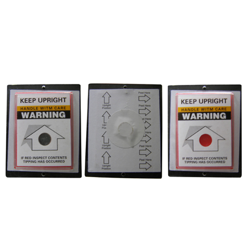 Piano anti-shock inclined label