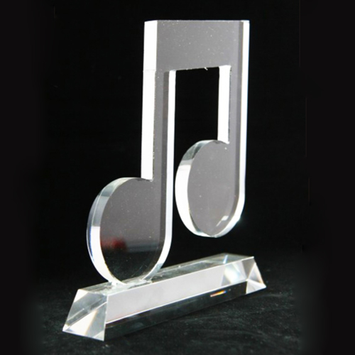 Crystal trophy